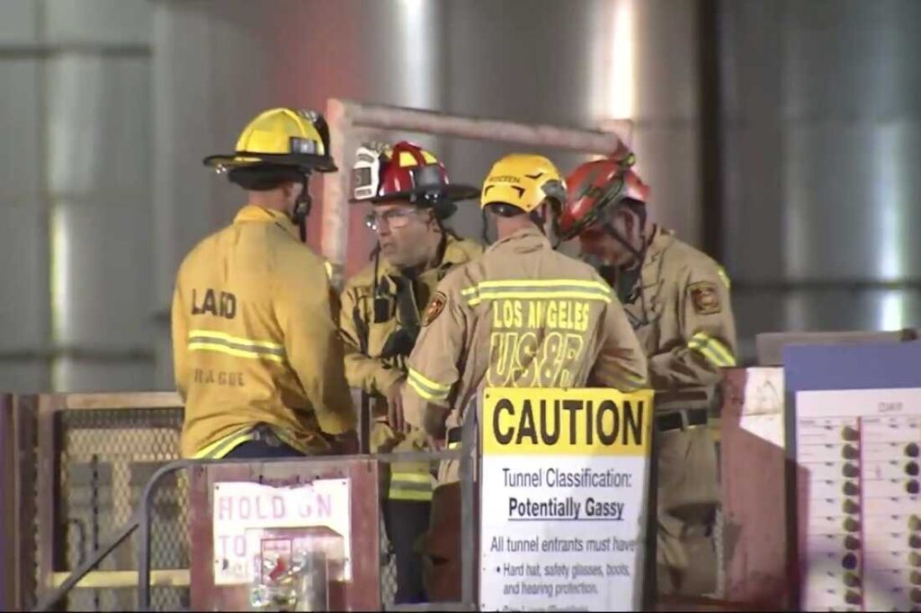 31 Workers Survive Los Angeles Tunnel Collapse