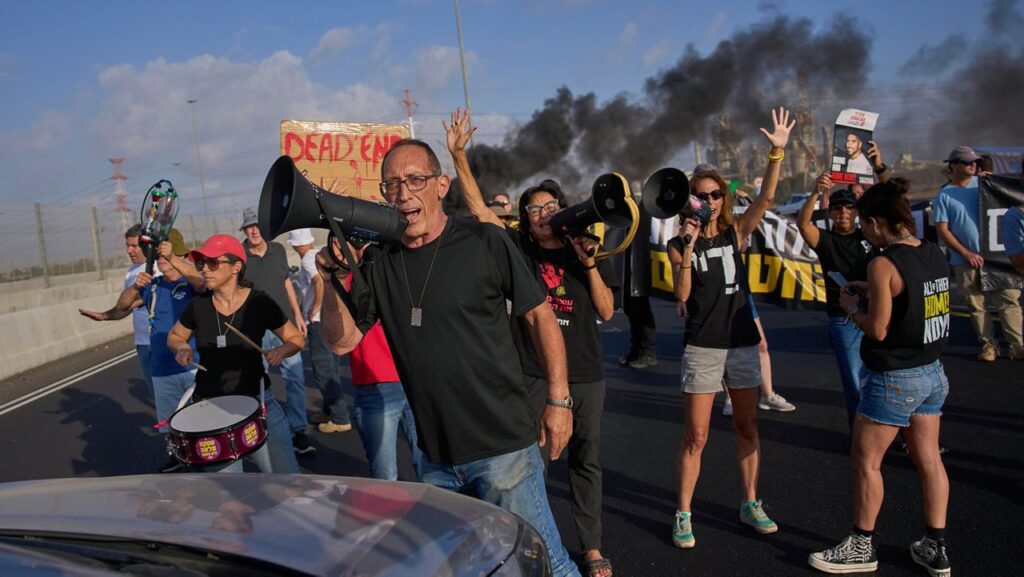 Israel Protests Demand Hostage Release as Gaza Strikes Kill 16