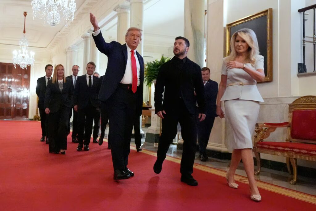 Trump, Zelenskyy, Europeans Push Peace Talks With Putin