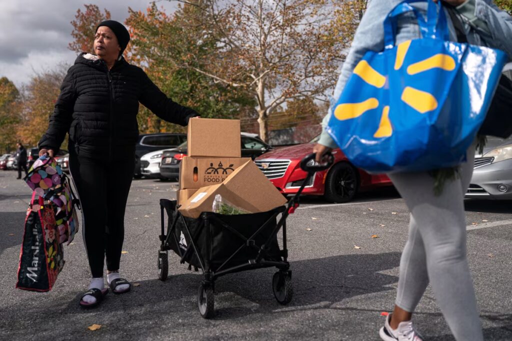 Food Banks Struggle Amid Shutdown as Demand for Aid Surges Nationwide