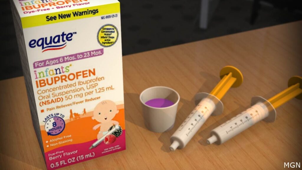 Children’s ibuprofen recalled over foreign particles