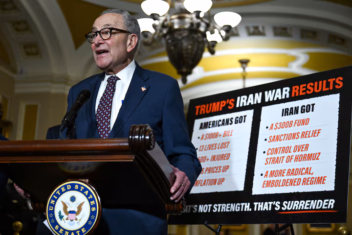 Senate Democrats Block $1.15 Trillion Defense Bill Over Iran War-thumbnail